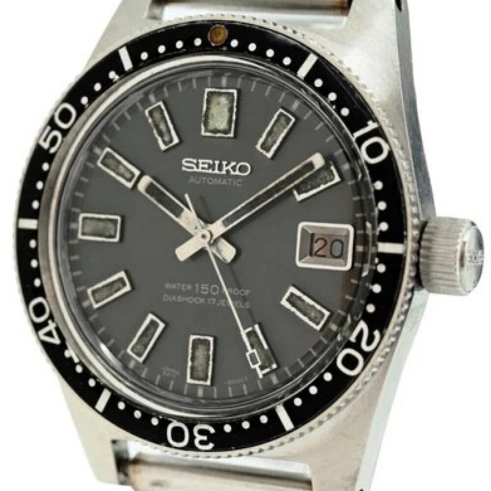 Seiko 38mm Men's 62MAS "Big Crown" First Diver Watch! April 1967 Ref: 6217-8001!